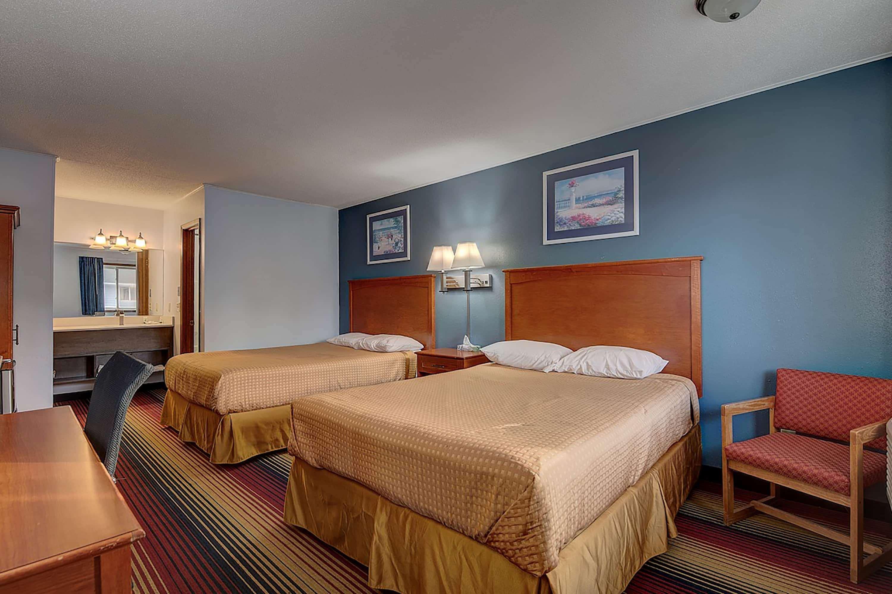 ทราเวลลอดจ์ บาย วินด์แฮม สปิริต เลค / โอโคโบจิ Motel Spirit Lake ภายนอก รูปภาพ