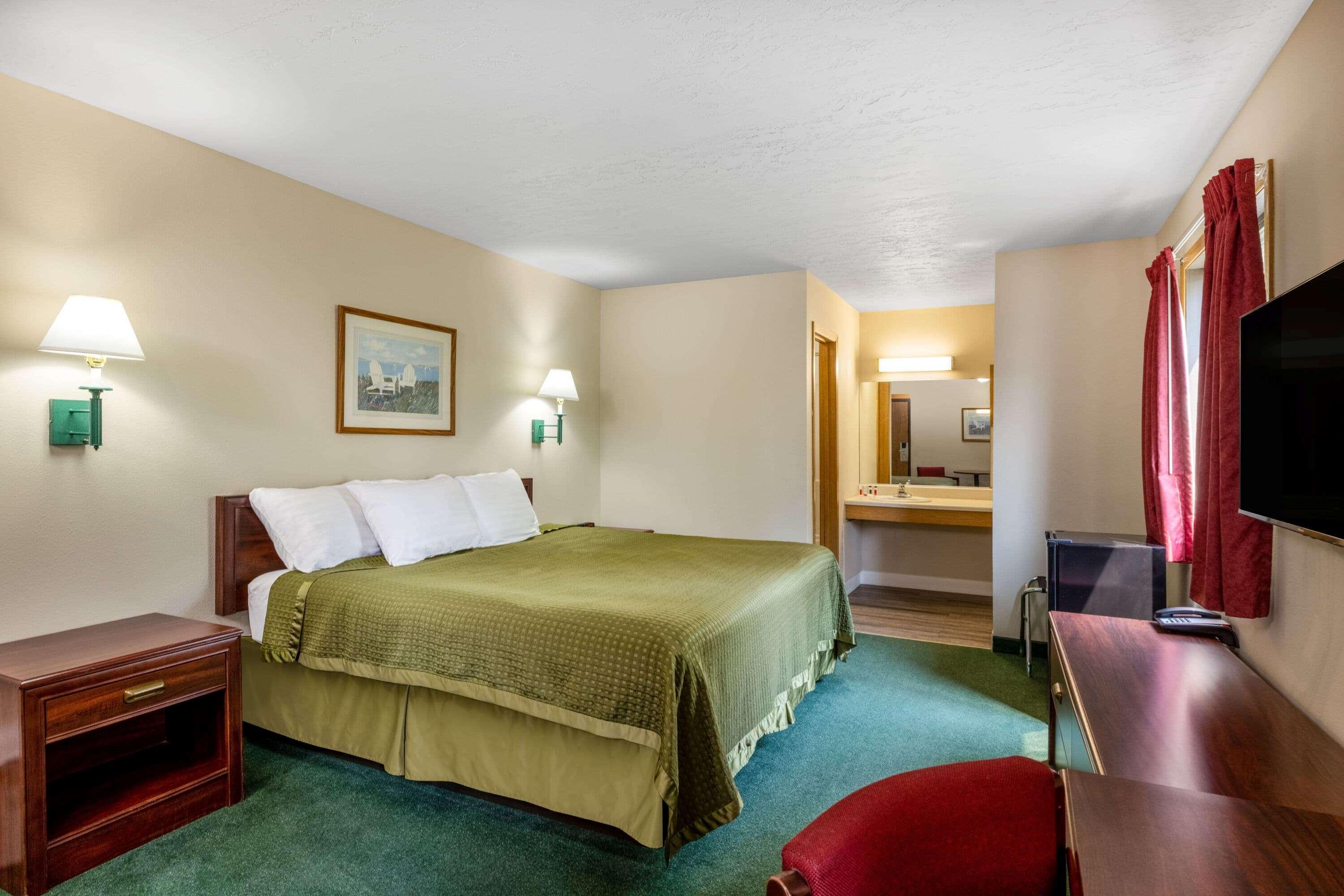 ทราเวลลอดจ์ บาย วินด์แฮม สปิริต เลค / โอโคโบจิ Motel Spirit Lake ภายนอก รูปภาพ